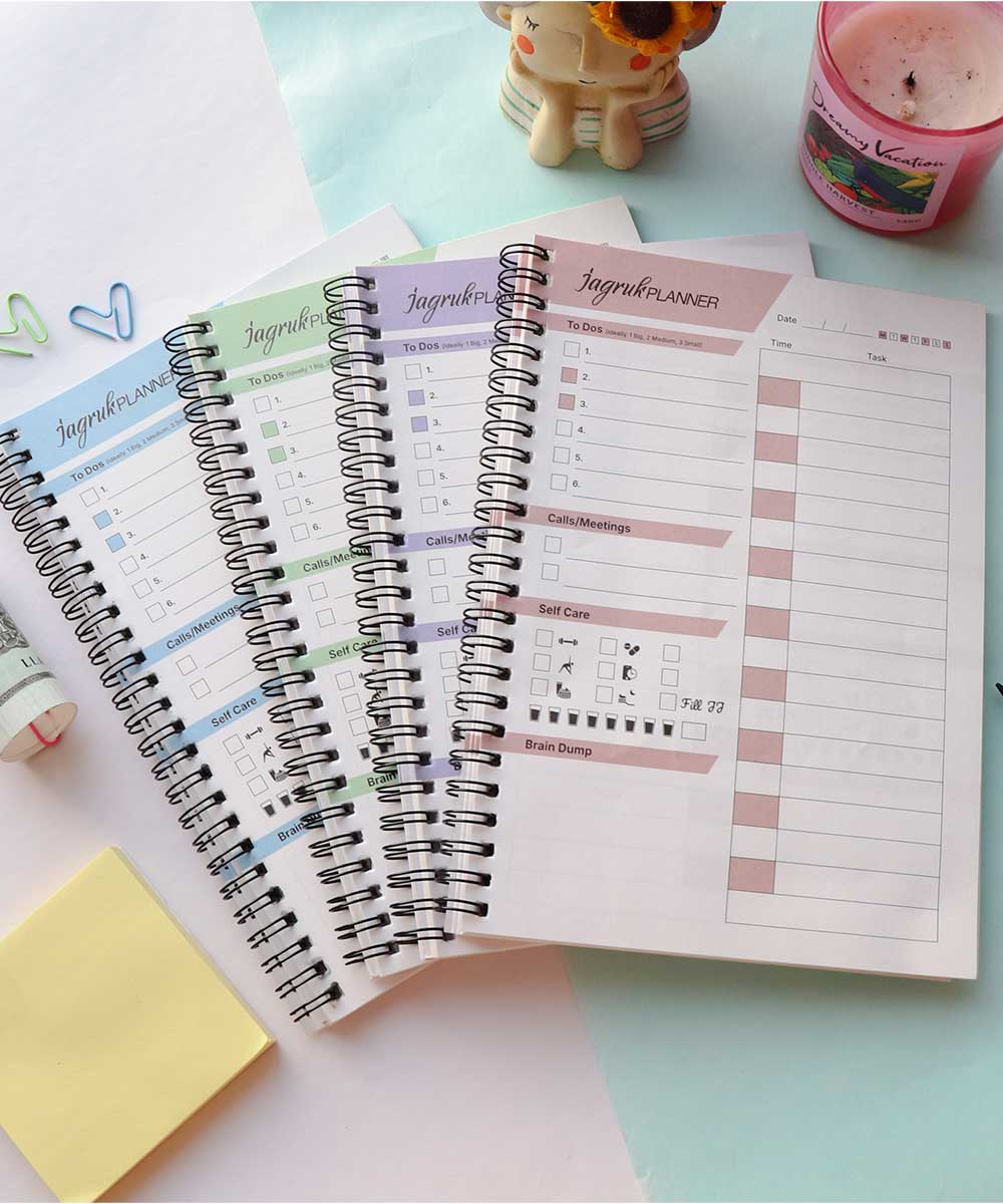 Combo of Jagruk Planner and Reusable Planner