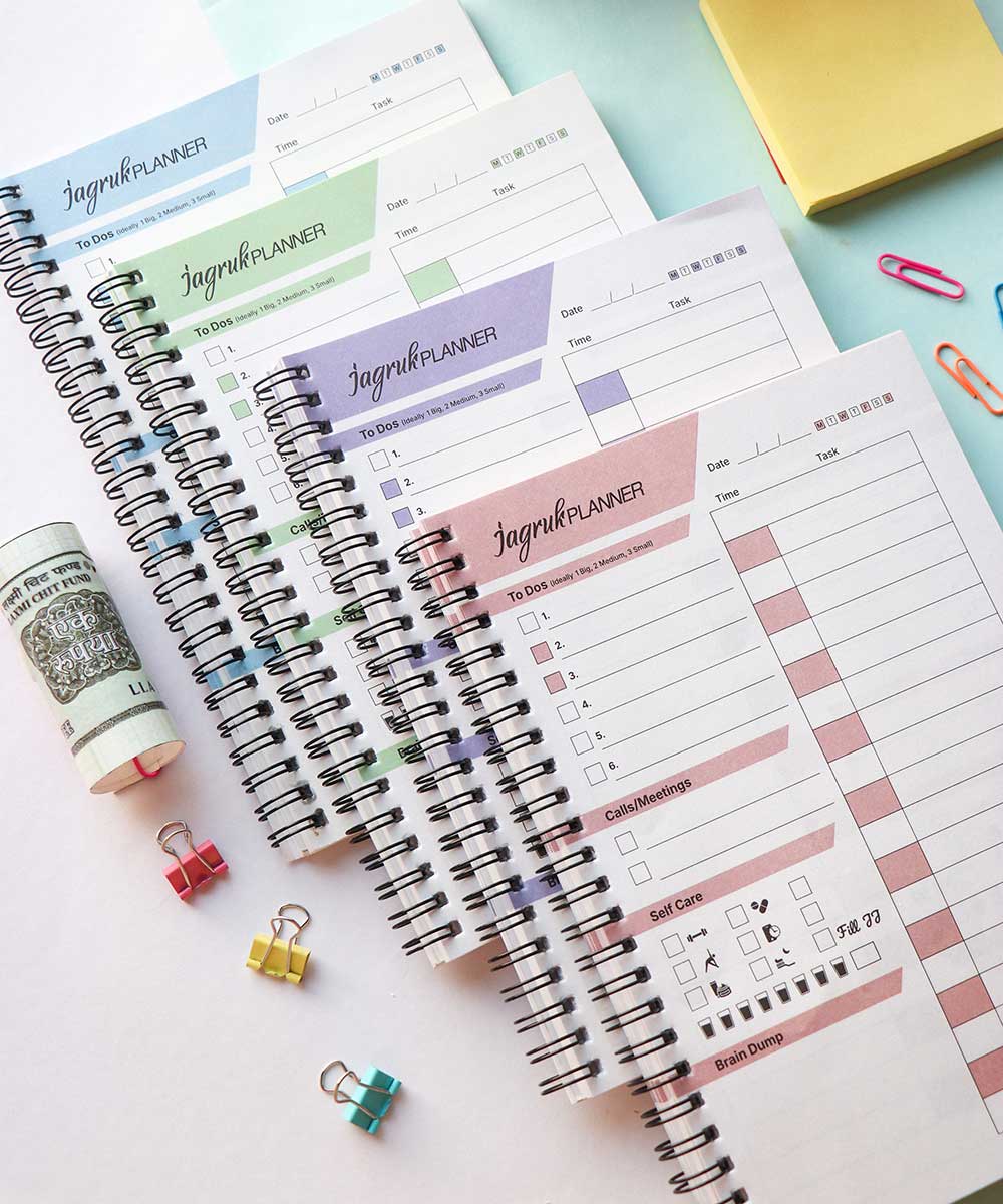 Combo of Jagruk Planner and Reusable Planner