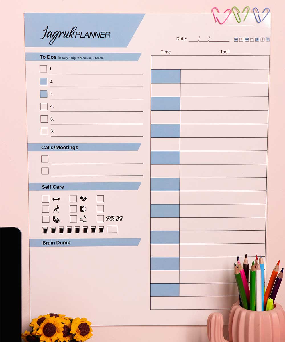 Reusable Jagruk Planner Combo